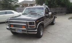 truck is a CLASSIC COLLECTORS 1984 f150 it has 43xxx ORIGINAL miles on it. truck is an amazing truck. ive had it for a few years now. ive put in brand new HID projector headlights. new alt. and ive rebuilt the transmission. truck runs amazing. the truck