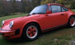 1985 Porsche 911 Carrera Coupe
Perfect body with excellent paint with only a couple of tiny marks
This car is a lot fun to drive. There really is some of the best engineering in the world put into these cars
This car really does per like a kitten when it