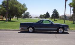 1986 Chevrolet El Camino SS, 305 V8 Automatic OD, Power Windows & Locks, AM FM CD
Approx 50,000 on rebuilt engine, Air Shocks, New Paint in 2005. $5,850.00 OBO
Call Bob 1-760-668-6551 or Email at bobsfalcon@yahoo.com for more info