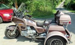 1986 Honda Goldwing Aspencade 1200cc with Voyager Trike Conversion.&nbsp;36,00 original miles &nbsp;Lots of power.....smooth confortable ride.&nbsp; No mechanical issuess....many new parts including tires and exhaust.&nbsp;&nbsp; --&nbsp;&nbsp; London KY