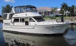 1987, 46' JEFFERSON 46 SUNDECK (AUGUSTINE)
Just Listed at Only $128,800 See Video!
Twin Cummins 210HP BT5.9 Diesels
You will find this beautiful, captain maintained, 1987 46' JEFFERSON 46 SUNDECK to be in simply fantastic condition! AUGUSTINE is a two