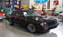 Passing Lane Motors, LLC, St. Louis's Premier Classic Car Dealer, is pleased to offer this 1987 Buick Grand National for sale!
&nbsp;
Highlights include:
3.8 Turbocharged Engine
Automatic Transmission
Power Steering
Power Brakes
Power Door Locks
Power