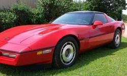 1987 Corvette
Excellent Condition
L-89 5.7 liter tune port injection,
automatic transmission, 104K mi., power everything, new weather stripping on windows, doors & moon roof, new legal tinting on windows, recent complete engine tune up, good tires, never