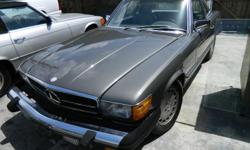 1987 Mercedes 560SL. Negotiable price.
Car runs great. Needs new soft convertible top cause it has a little brindle, but comes with nice hard top. Car is a collectors item. Its fast and I love this car but I have too many projects. Car is in fair
