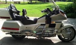 1990 Goldwing 43'000.00 miles new tires no scratches xm am fm radio adjustable windshield added air ride cruise control n more For more information or if interested call or text 1---