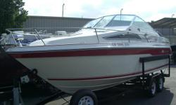 Wow! This boat is in awesome condition and it has been meticulously taken care of. The boat has been kept in indoor storage for the majority of its life. If you have ever had the urge to get into a cruiser at a great price, don't wait, act now as this