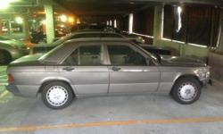 1991 Mercedes 190 E For Sale!
177,000 Miles
Fully Loaded and very Clean except for the Radiator and Front Quarter panel and Fender.&nbsp;
The car was in a minor accident and the radiator was busted along with the fender and damage to the front right