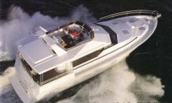The Mainship 47 Motor Yacht features a large uncluttered flybridge with plentiful seating and storage. Wide molded fiberglass steps replace the standard ladders on the 47 offering safety and comfort. Bridge walk-throughs along with oversize handrails and