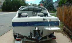 1992 Bayliner Classic Cuddy Cabin (still has the plastic on the cushions) porta potty, Seats 7, Meticulously Maintainer, Interior is perfect, Gas and Go, Ski or Fish. Completely serviced, transom included in recent service, Has a depth finder installed.