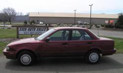 CranRaspberry red w/ gray cloth interior, auto, 4dr., 1.6L, 4cyl., 153K, March 2011 tabs, manual locks & windows, cd player, good heat, a super runner, AC cold, good tires. City- 24 mpg Hwy.- 30 mpg. Great gas saver! Come on in & test drive it.
WAS $1600