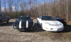 1993 Camaro and 1993 Firebird. &nbsp;Firebird runs but needs body work, Camaro is in decent shape dosnt run. Intention was to swap motor from firebird to camaro, lost interest, snow is coming and they have to go! 1350. for the both of them. OBRO