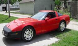 Make: &nbsp;Chevrolet
Model: &nbsp;Corvette
Year: &nbsp;1993
Exterior Color: Red
Interior Color: Black
Vehicle Condition: Excellent
&nbsp;
Price: $19,200
Mileage:156,000 mi
Fuel: Gasoline
Engine: 8 Cylinder
Transmission: Automatic
Drivetrain: Rear wheel