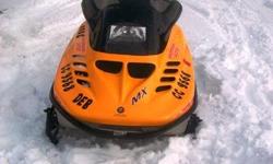 1994 Ski Doo MX, 470cc, 1340 miles, Thumb and hand warmers, very good condition. Please call 561-688-3970.