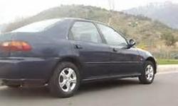 1995 Honda Civic 5speed VTek, rare car, sunroof, PW PS AC CC 4 doors, needs tags but runs great, asking $1275 call 909-641-2146