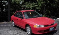 1995 Mitsubishi Mirage 4 doors Automatic clean title, has 168K miles AC PS CC, tags good til August 2014, runs great asking $1375 call --