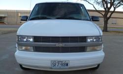 This 1996 Chevy Astro Van was just purchased from a local mechanic who used it to commute from Rockwall to Dallas every day. This vehicle has mostly highway miles and has been very well maintained. The engine in this van runs great and the transmission