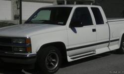 I just bought this truck from my neighbor and Im strongly considering keeping it for myself. Its a 1 owner 1996 chevy 1500 extended cab, leather, fiberglass tonneau cover, almost new tires, 110,000 original miles, well maintained. Just put $2500 in the