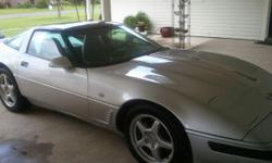 1996 collector edition corvette , silver/ silver , leather, Boise sound, loaded , less than 20,000 miles, call 337-249-6186