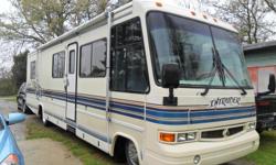 I have a 35 foot 1996 Damon Intruder Motorhome for sale. It is a must see. Has a 454 engine. Sleeps 6 and is beautiful inside and out. just had new springs and air bags in front replaced. Also new frontend and alignment done. It has an island master bed