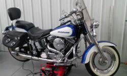 &nbsp;
1996 Harley Davidson Fatboy Custom Bike - "One of a kind". This bike is gorgeous! Only 10,000 original miles. Like brand new. Has not been driven (has been stored but&nbsp;
maintained) for last four (4) years. Custom paint from Harley Davidson