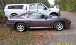 This 1996 Mitsubishi 3000GT was brought here from a big car show in Carlisle, Pa. in Oct. 2013. It is all original including paint, etc.. The paint is as shiny as new. Has a V-6 Engine with automatic transmisssion and console. NOT A&nbsp;TURBO.&nbsp;It