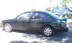 1996 NISSAN MAXIMA GLE ,ONE OWNER ALWAYS SERVICED AT NISSAN DEALER SINCE NEW.TOP OF THE LINE .WARRANTY INCLUDED.GREAT TRANSPORTATION FOR WORK EVERYTHING WORKS RUNS AND LOOKS GREAT.ONE OWNER CLEAN CARFAX.AUT,AIR,PW,PD,TILT,CRUISE,CD PLAYER,MOON