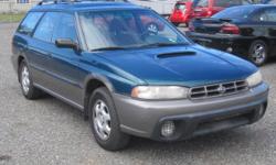 1996 Subaru Outback Wagon AWD
Will be auctioned at The Bellingham Public Auto Auction.
Saturday, August 6, 2016 at 11 AM. Preview starts at 8 AM
Located at the corner of Kentucky & Iron Streets in Bellingham, Washington.
Call 360-647-5370 for more