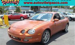 Bad Credit OK Here !! 
Auto Outlet of Pasco
7407 US 19 New Port Richey, FL
727-848-7688
1996 Toyota Celica ST
$3,495
11
Photos
Bad Credit OK Here !!