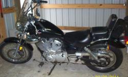 1996 Black Yamaha Virago 250
New rear tire and sprocket, rear back rest, and small leather gear bag.
Small black full face helmet also included.
Great starter bike in good shape
615-666-9220
615-655-3606