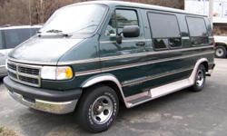 Here is a super deal on this nice, 1-owner, Tiara Stealth Sport EL Conversion van. It has the 5.2 liter, 4-spd automatic transmission, power steering, brakes windows, pwr door locks with keyless entry, cruise control, adjustable tilt wheel, power mirror,