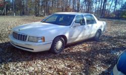 143,977 miles. Great ac, great heat. Rides smooth, power seats, Windows. Automatic lights. Heated seats. Paint job in good condition. Interior in great shape. Fully loaded, 1997 Cadillac deville. one owner befor me which was an old man, bought it for my