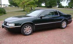 I have a Cadillac Eldorado touring coupe 2D.The car is in excellent&nbsp; condition.new tires also new air condition system this year.color is metalic green.
engine V8 4.6 Liter. has CD{Multi Disc} in trunk. AM/FM Stereo.Premium wheels. Must see .The car