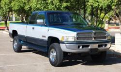 1997 Dodge Ram 2500 SLT automatic. This truck runs and drives excellent.
&nbsp;