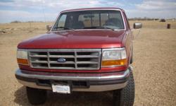 1997 Ford F-250 Ext. cab 7.5/460 CID, 5 spd. man. 4X4, XLT, 182K, pw, pdl, ps, air, cruise, tilt, long bed. everything works Good cond. Please call 303-304-0172