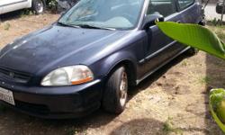 1997 Honda Civic CX Hatchback Automatic, 2 doors, AC PS CC CD clean title, has 180K miles, need TLC but runs and drive great, asking $2750 call --