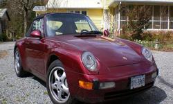 Make: &nbsp;Porsche
Model: &nbsp;911
Year: &nbsp;1997
Body Style: &nbsp;Convertible
Exterior Color: Red
Interior Color: Tan
Doors: Two Door
Vehicle Condition: Excellent
&nbsp;
Price: $39,000
Mileage:0 mi
Fuel: Gasoline
Engine: 6 Cylinder
Transmission: