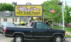 Used Trucks at Cars Trucks & More in Howell, MI. http://www.ctmas.com/.
1998 Chevy C1500 Silverado Base 5.3L, 8 cylinder, automatic transmission. Two-wheel drive, two-door.
This Chevy Truck has been safety inspected, detailed and is road-ready. Come in