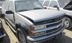 Dismantling: 1998 Chevrolet Suburban
We are dismantling this 1998 Chevrolet Suburban
5.7 engine 4 wheel drive automatic transmission
Inventory REF #745
Check us out on Face Book as well. (Don't Forget to like us)
Photographs taken on arrival of vehicle,