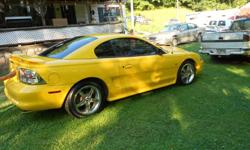 1998 MUSTANG GT - 5 SPEED - CANARY YELLOW - 87,000 ORIGINAL MILES - IF U LOVE FAST CARS THIS IS THE ONE FOR U!! IT ALSO HAS NITROUS HOOK - UP - PLEASE CALL / EMAIL FOR MORE INFO - HAD A LOT OF WORK DONE - ASKING $6,500 - IF U HEARD AND SEEN THIS CAR U