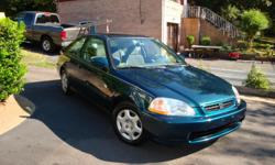 1998 Honda Civic EX , automatic, clean vehicle in and out , loaded with power windows , power locks , electric mirrors , power sunroof , cold a/c , CD player and much more .
Only 130 K miles.
I am a dealer / Broker .
Call me at ( 770 ) 873 - 9762
We are