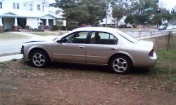 This ad is for someone who is familiar with and able to do body work! No mechanics needed because this V6 runs perfect! I originally listed my 1998 Nissan Maxima SE for $1500. It needs a new front bumper, hood and passenger side headlight. I've recently
