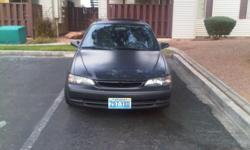 i have a 1998 toyota corolla ve
CALL ME AT -- OR TEXT ME OR EMAIL&nbsp;
CLEAN TITLE
REGISTRATION CURRENT TIL 2013&nbsp;
121,000 MILES
PINK SLIP ON HAND
NO ENGINE PROBLEMS&nbsp;
4 CYLINDER
AUTOMATIC
SUNROOF&nbsp;
CRUZ CONTROL&nbsp;