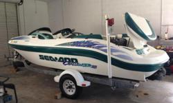 Has two new 120 HP engines, 50MPH boat, and trailer. Engines have less than 30 hours.