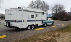 Selling my parent's 5th wheel, its a 1999 235m Mallard 23 foot, with air, awnings, and a single slide out. It tows very well.&nbsp;GVW is 7,200. We are asking $6,800.