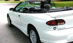 1999 Chevrolet Cavalier Z24 CONVERTIBLE FOR GRADUATION OR JUST FOR FUN - $3999 (st petersburg)
condition: excellent
1999 Chevrolet Cavalier Z24 CONVERTIBLE odometer: 133000 automatic transmission title : clean
ASKING $ 3,999.00 - OBO - I'VE ALREADY