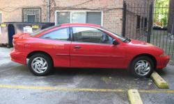 1999 Chevy Cavalier hatchback, great interior and body. Blown head gasket, NEEDS REBUILD or NEW ENGINE, otherwise, good condition interior and body. Garage kept, under 90,000 miles. Great for resellers.
Has new front brakes, new radiator, new hoses