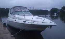 We are the second owner and we have had the boat for six years. I have a complete list from the date of purchase of all maintence records and all upgrades done to this boat. This list will be furnished upon request. Recently the boat has been detailed
