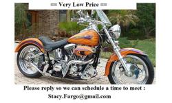 Bike Details
Year: 1999
Type: Cruiser
VIN: MI0202A254G0674532
Mileage: 1981
Title Status: Clear
Condition: Used
Engine: 1340 CC
Exterior Color: Other
Stock Number: 1260
Body Style: CUSTOM SHOW WINNER
For Sale By: Private Seller
Sub Model: ASPT CUSTOM