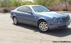 1999 Mercedes Benz CLK320
Very Beautiful Car -- Runs Perfect -- Straight Body -- Clean Interior
Very well maintained -- Great on Gas -- Very dependable
For more information contact (702) 686-4422