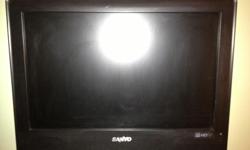 Sanyo 19" flatscreen T.V. & remote. Excellent condition, minimal use. Please call Bobbi @ ( ) - if interested. Cash only & pick up required.
